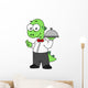 Illustration Tyrannosaurus Rex Food Wall Decal