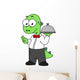 Illustration Tyrannosaurus Rex Food Wall Decal