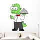 Illustration Tyrannosaurus Rex Food Wall Decal