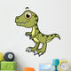Cute Illustration Tyrannosaurus Rex Wall Decal Design 1