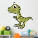 Cute Illustration Tyrannosaurus Rex Wall Decal Design 1