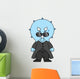 Illustration Matrix Triceratops Wall Decal