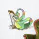 Illustration Plateosaurus Playing Harp Wall Decal