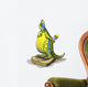 Illustration Lambeosaurus Standing Weight Wall Decal