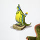 Illustration Lambeosaurus Standing Weight Wall Decal