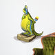 Illustration Lambeosaurus Standing Weight Wall Decal