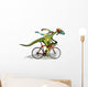 Illustration Anabisetia Dinosaur Riding Wall Decal