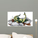 Illustration Hadrosaurus Relaxing Jacuzzi Wall Decal