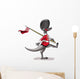Illustration Raptor Dressed as Wall Decal