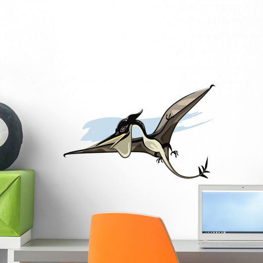 Illustration Pteranodon Dinosaur Wall Decal