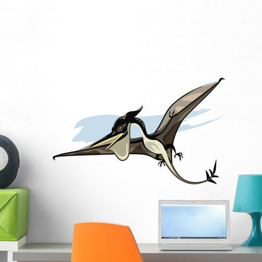 Illustration Pteranodon Dinosaur Wall Decal