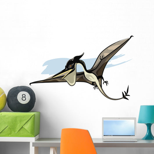 Illustration Pteranodon Dinosaur Wall Decal