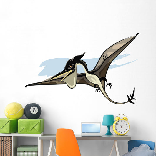 Illustration Pteranodon Dinosaur Wall Decal
