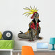 Illustration Hadrosaurus Dinosaur Dressed Wall Decal