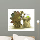 Illustration Stegosaurus Drinking Beverage Wall Decal