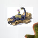 Illustration Brontosaurus Sunbathing Wall Decal