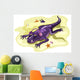 Illustration Anteosaurus Sunbathing with Wall Decal