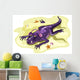 Illustration Anteosaurus Sunbathing with Wall Decal