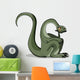 Illustration Brontosaurus Thinking Wall Decal