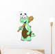 Cartoon Illustration Tyrannosaurus Rex Wall Decal