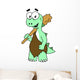 Cartoon Illustration Tyrannosaurus Rex Wall Decal