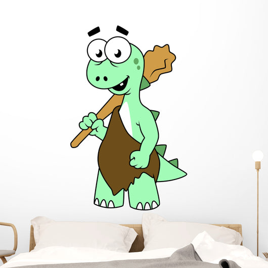 Cartoon Illustration Tyrannosaurus Rex Wall Decal