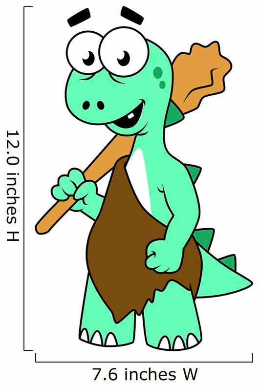Cartoon Illustration Tyrannosaurus Rex Wall Decal