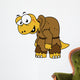 Cartoon Illustration Dinosaur Hunchback Wall Decal