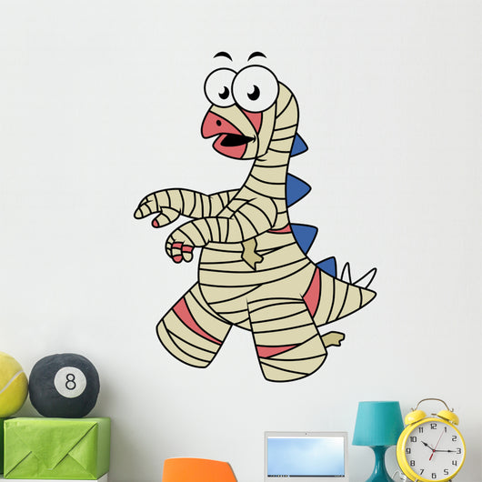 Illustration Stegosaurus Dressed up Wall Decal