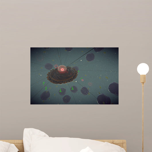 Interior Eukaryotic Cell Wall Decal