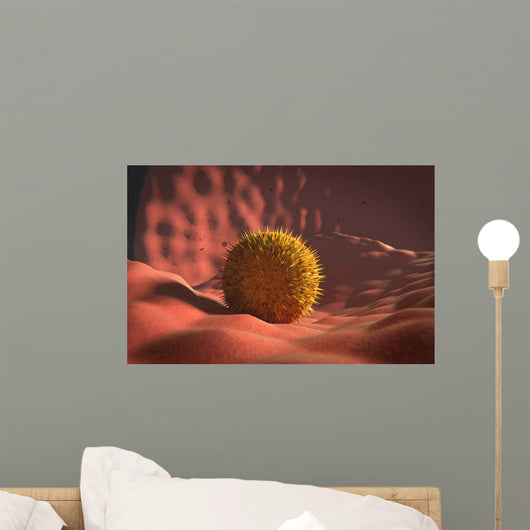 Virus Landing Cell Membrane Wall Decal