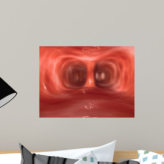 Microscopic inside Human Lungs Wall Decal