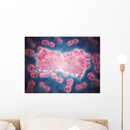 Microscopic Group Leukemia Cell Wall Decal