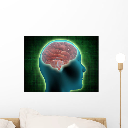 Conceptual Image Female Body Wall Decal Design 3