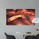 Nanobots Attacking Cholera Virus Wall Decal