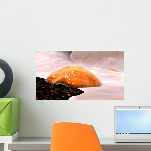 Osteoclast Breaking down Bone Wall Decal Design 2