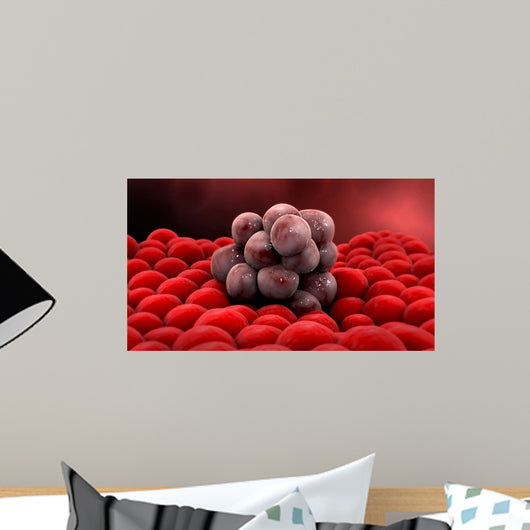 Microscopic Tumor Wall Decal