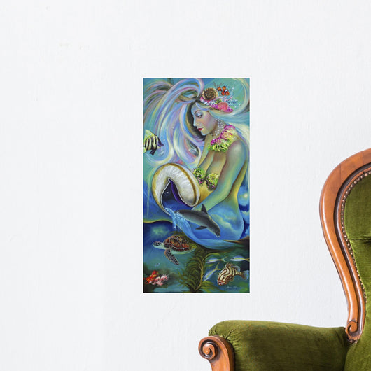 Fergierina the Mermaid Wall Mural