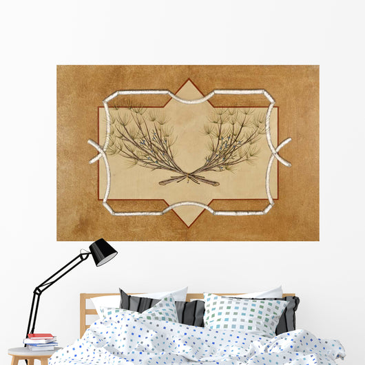 Birch Border Wall Decal