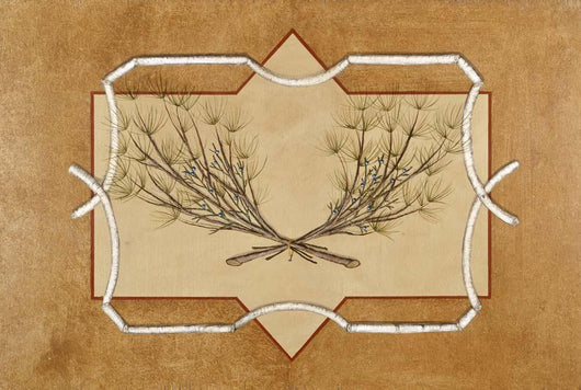 Birch Border Wall Decal