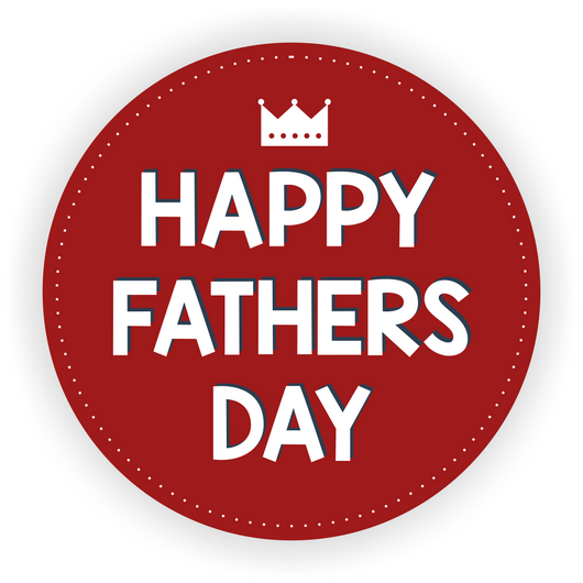 Happy Father's Day Round Sticker