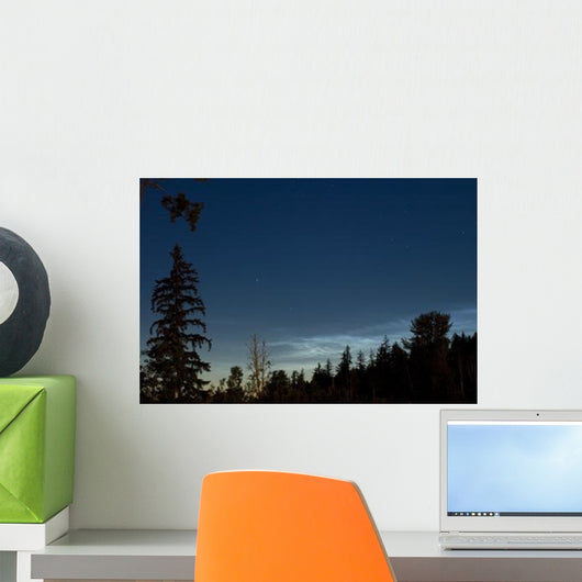 Noctilucent Coluds Wall Decal Design 3