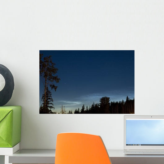 Noctilucent Coluds Wall Decal Design 2