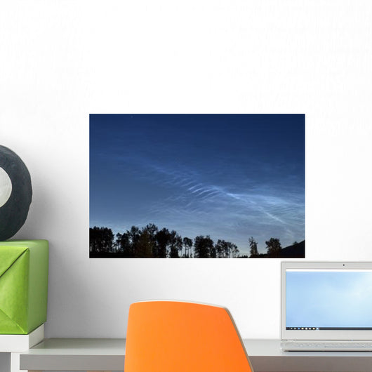 Noctilucent Coluds Wall Decal Design 1