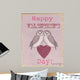 Valentine's Day Owls Wall Decal