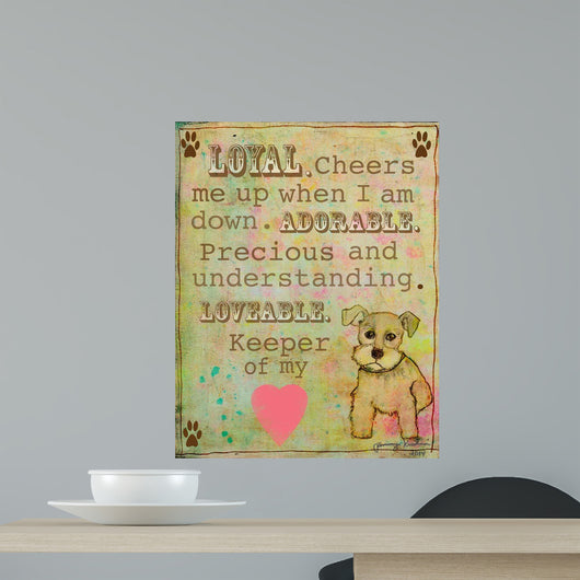 Keeper My Heart Wall Decal