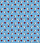Owl Pattern Wall Decal