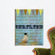 Congratulations Bird Wall Decal