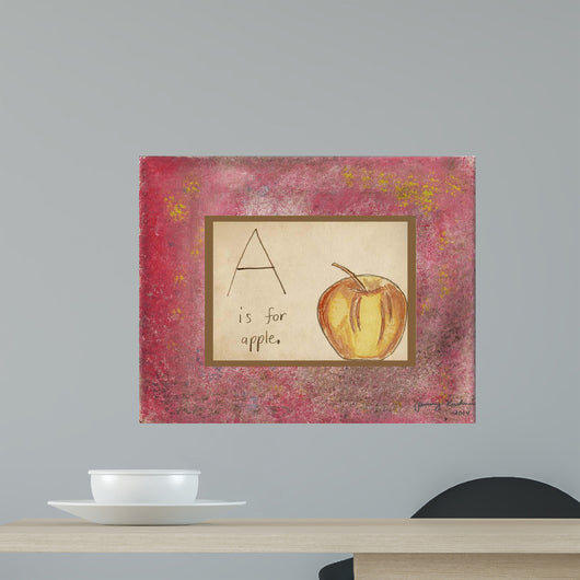 Is for Apple Wall Decal