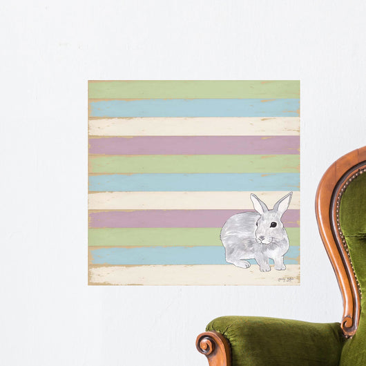 Rabbit Grey Wall Decal